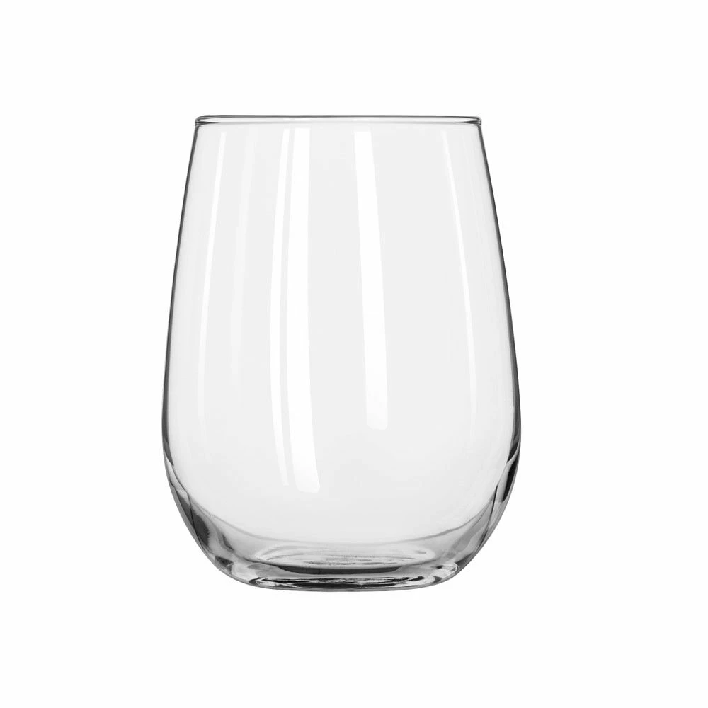 Libbey Vina 17oz Stemless White Wine Glasses | Set Of 4 - Image 2