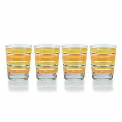 Fiesta® 15oz Double Old Fashioned Glasses (Set Of 4) | Sienna Sunset