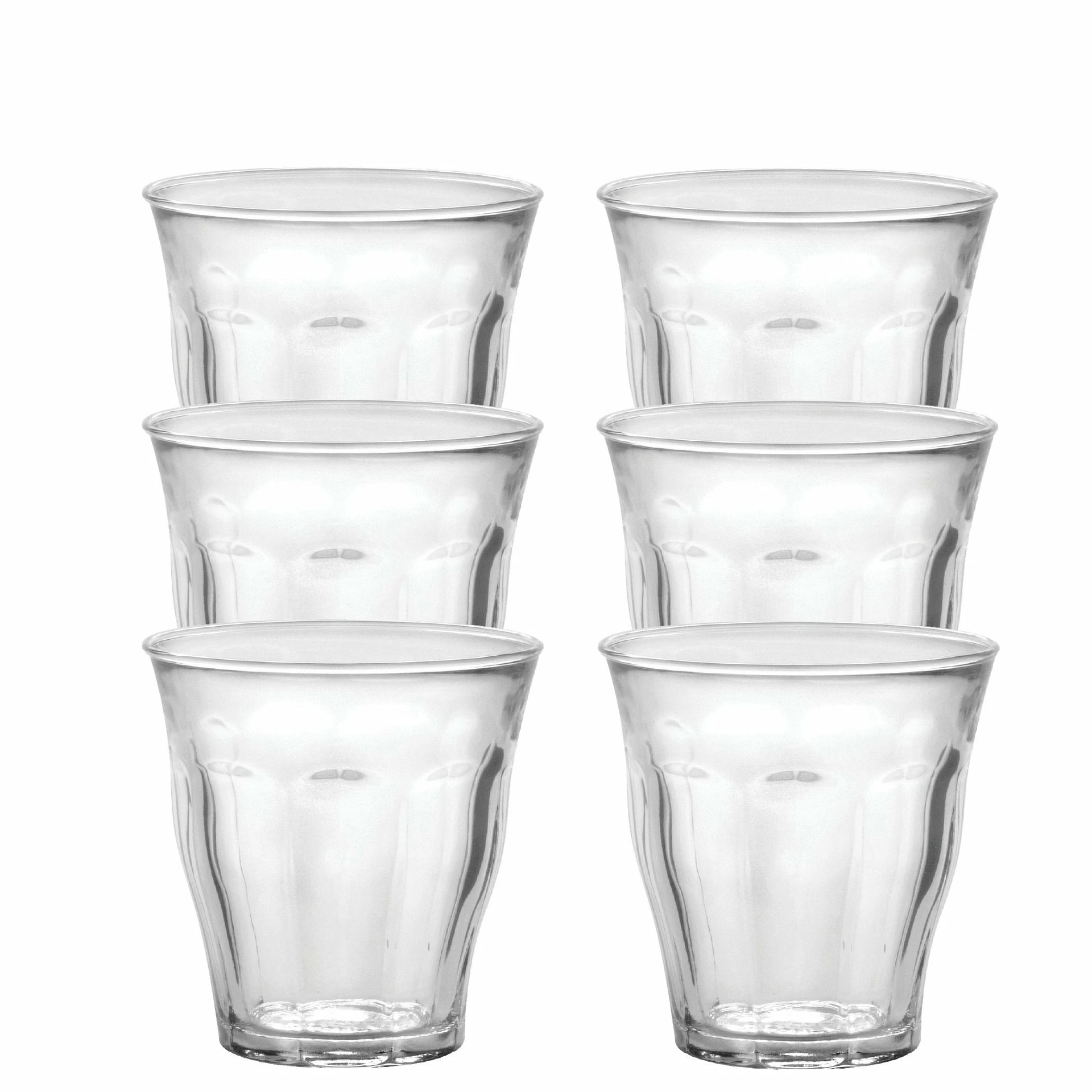 Duralex 8.75oz Picardie Clear Tumbler | Set Of 6 - Image 2