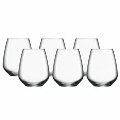 Luigi Bormioli Atelier 23.25 Oz Stemless Cabernet Glass | Set Of 6