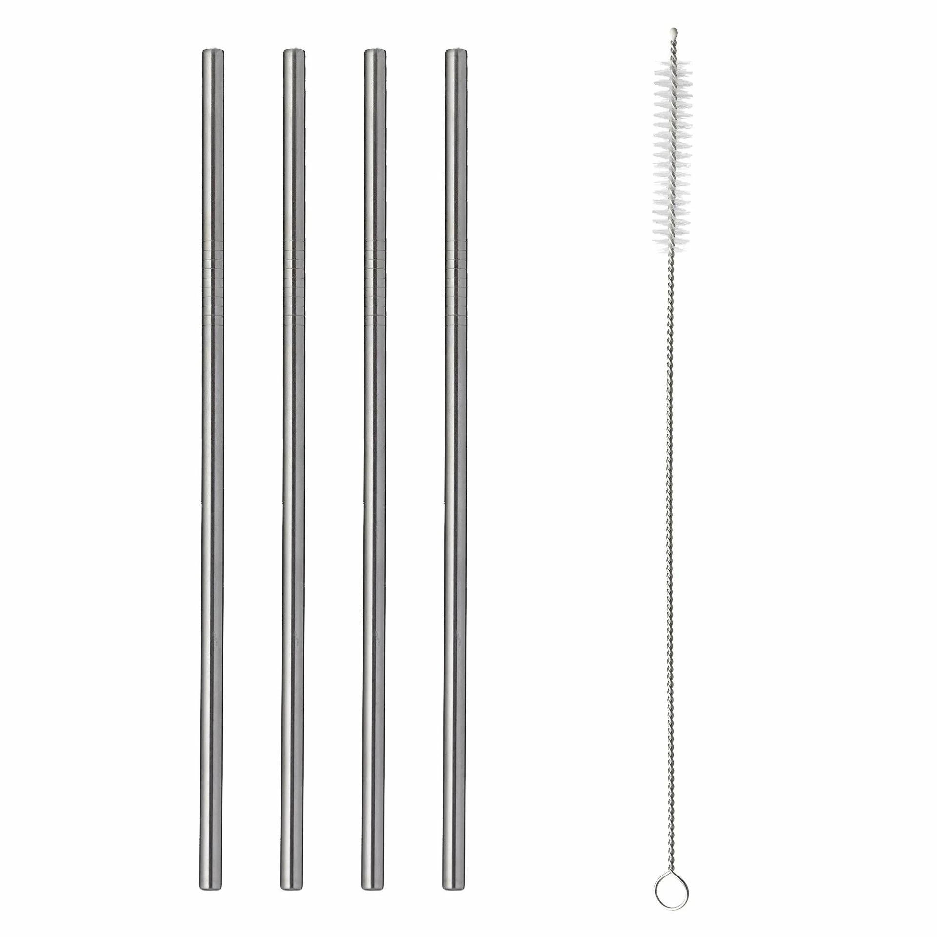 Typhoon PURE Metal Straws & Brush | Set Of 4