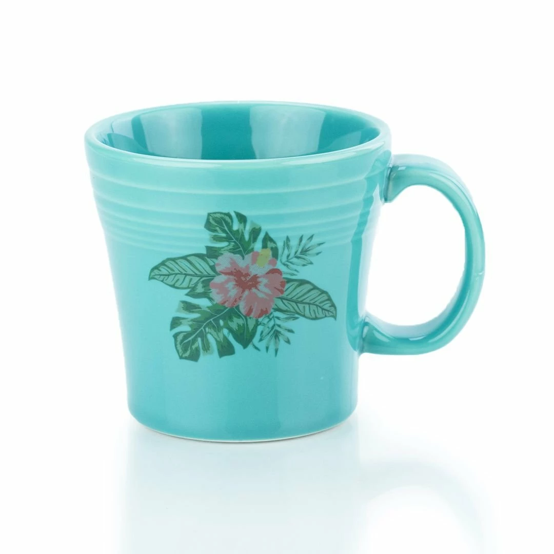Fiesta® 15oz Tapered Mugs Set Of 4 | Aloha (Turquoise) - Image 2