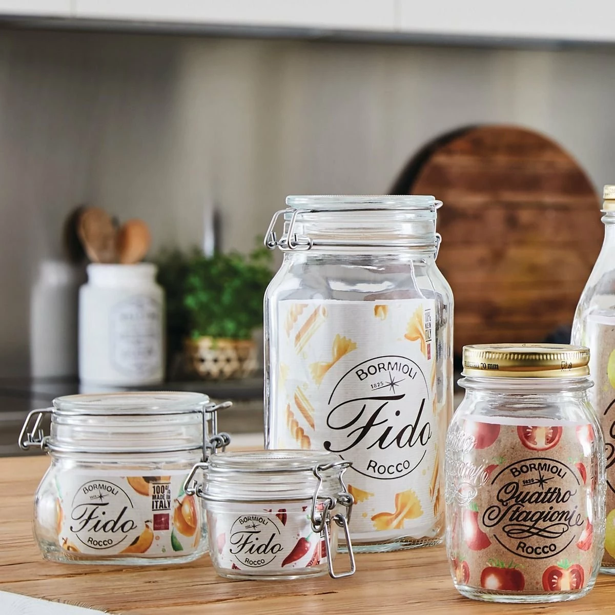 Bormioli Rocco 1.5L Swing Top Fido Canning Jar - Image 8