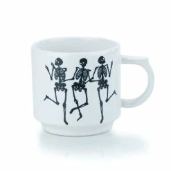 Fiesta® 16oz Stackable Mug | Trio Of Skeletons