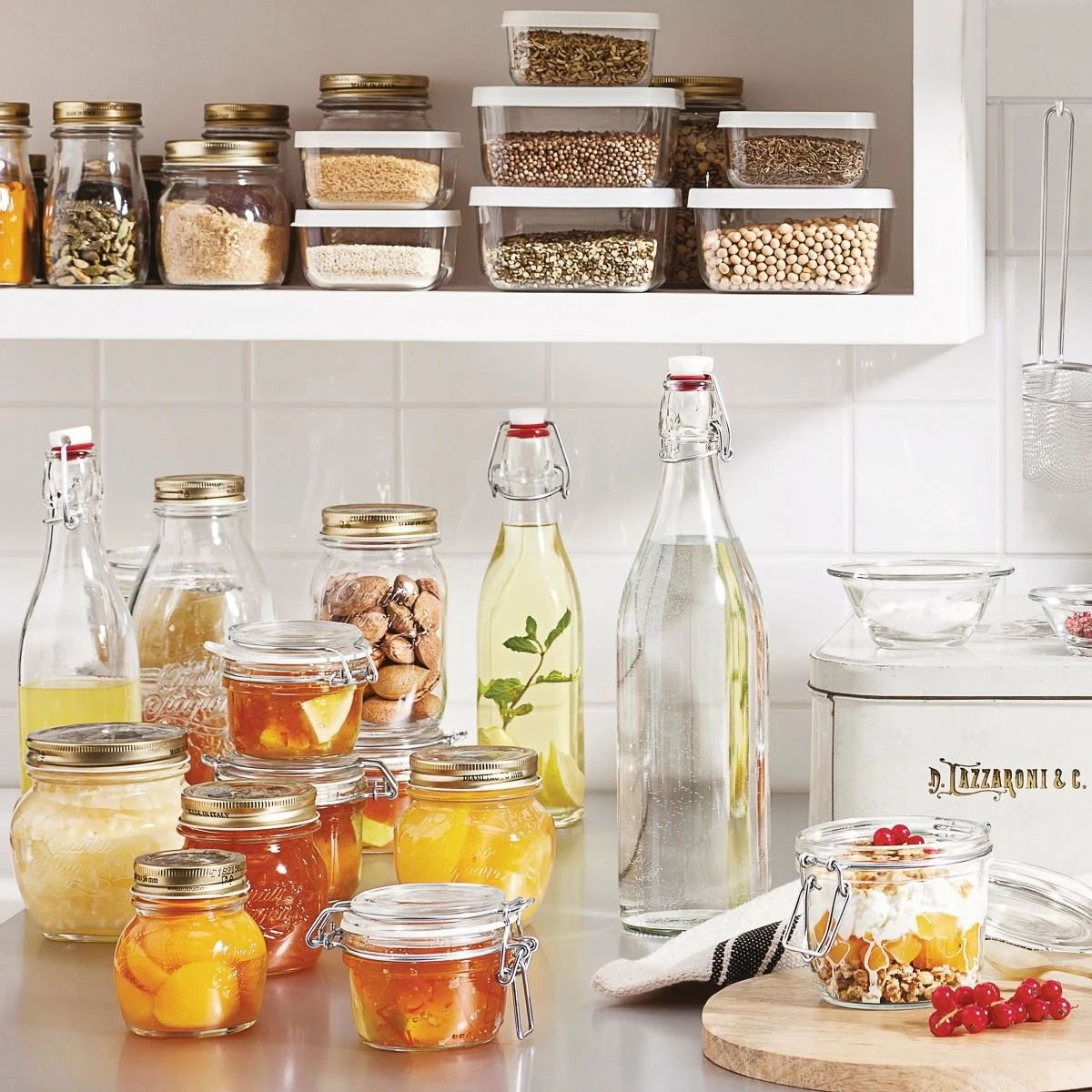 Bormioli Rocco 17oz Swing Top Glass Bottle - Image 3