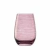 Stolzle 15.75oz Olympia Twister Glass Tumblers - Set Of 6 | Lilac