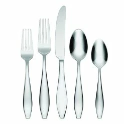 Oneida 18/0 Stainless Steel 65-Piece Flatware Set | Comet