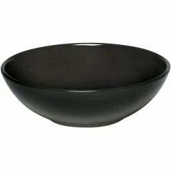 Emile Henry 8.5" X 2.75" Small Salad Bowl | Charcoal