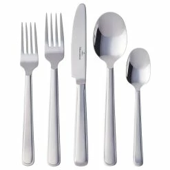 Villeroy & Boch 60-Piece Stainless Steel Flatware Set | Celeste