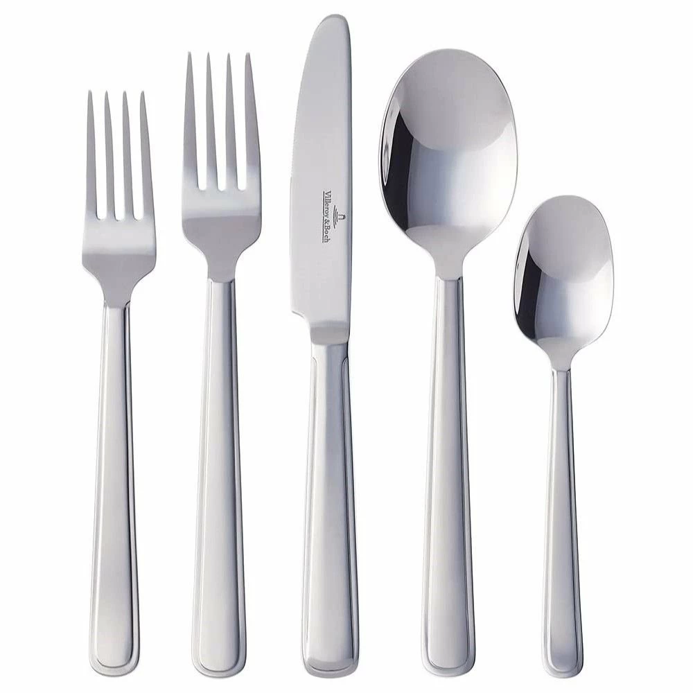 Villeroy & Boch 60-Piece Stainless Steel Flatware Set | Celeste