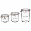 Luigi Bormioli Lock-Eat 3-Piece Frigo Jar Set