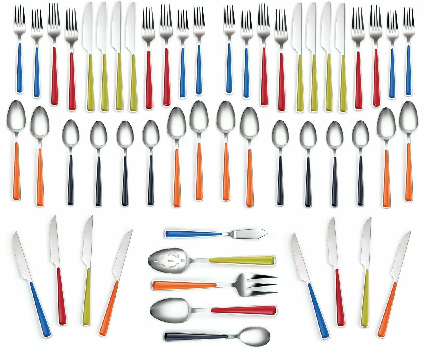 Fiesta® Flatware & Serving Set | 53 Pieces - Image 2