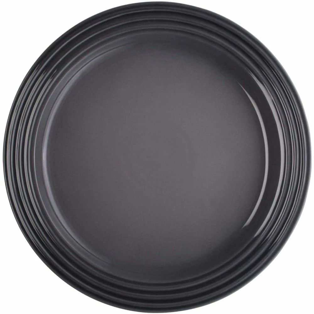 Le Creuset 10.5" Dinner Plates - Set Of 4 | Oyster Grey - Image 2