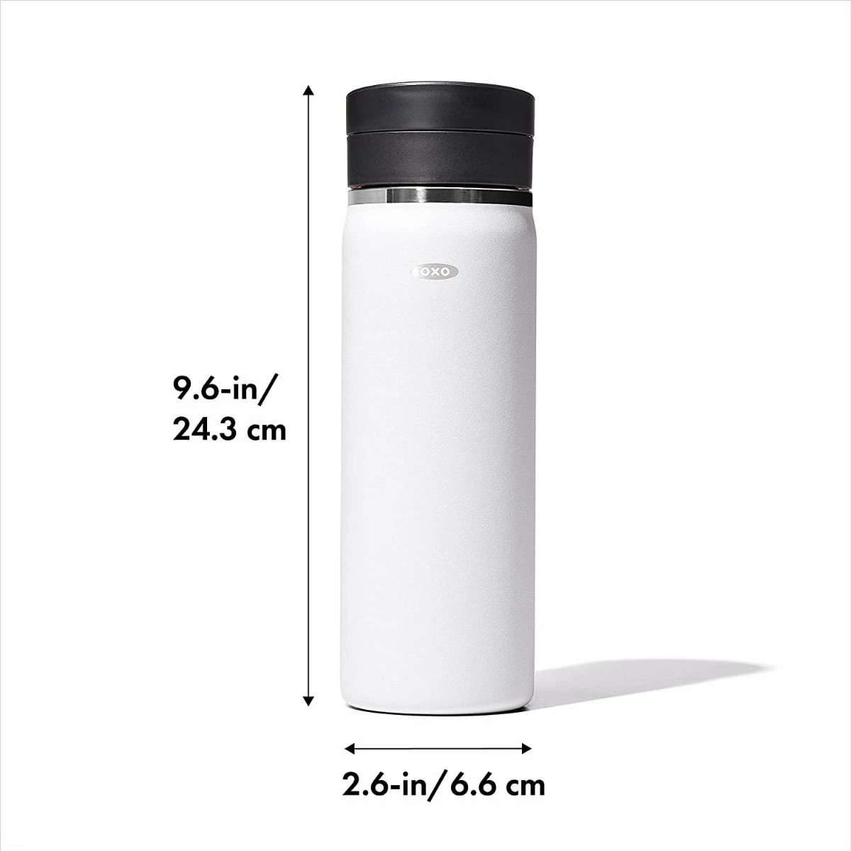 OXO Good Grips 20oz Thermal Mug Water Bottle | Quartz - Image 2