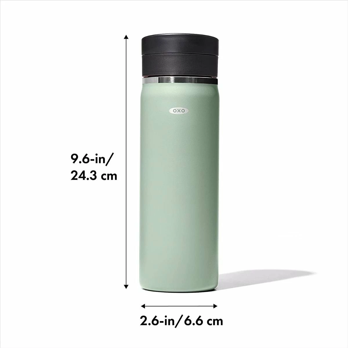 OXO Good Grips 20oz Thermal Mug Water Bottle | Jade - Image 2