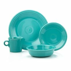 Fiesta® 16-Piece Classic Dinnerware Set | Turquoise