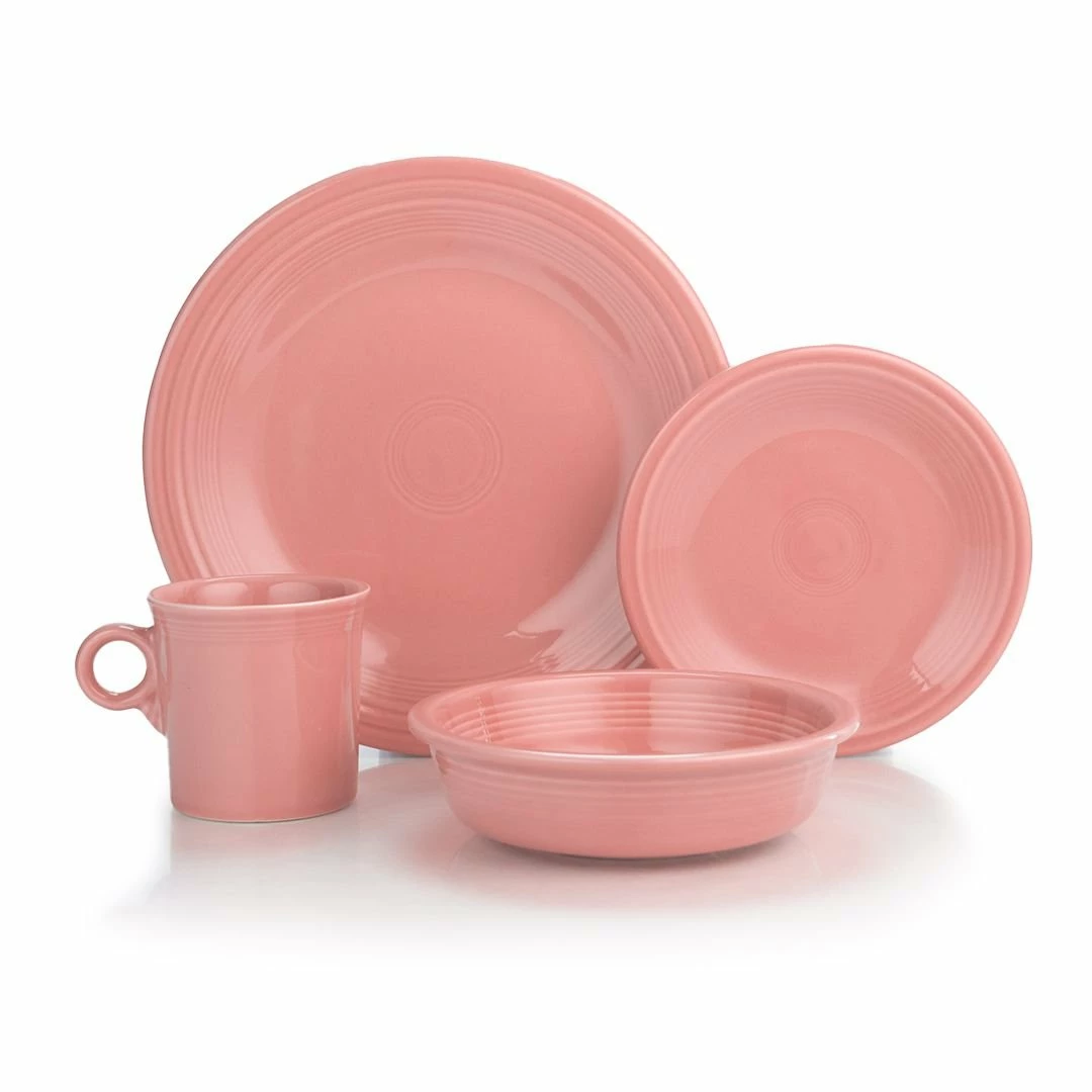 Fiesta® 16-Piece Classic Dinnerware Set | Peony