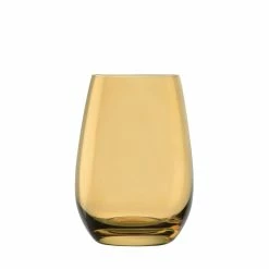 Stolzle 15.75oz Elements Glass Tumblers - Set Of 6 | Amber