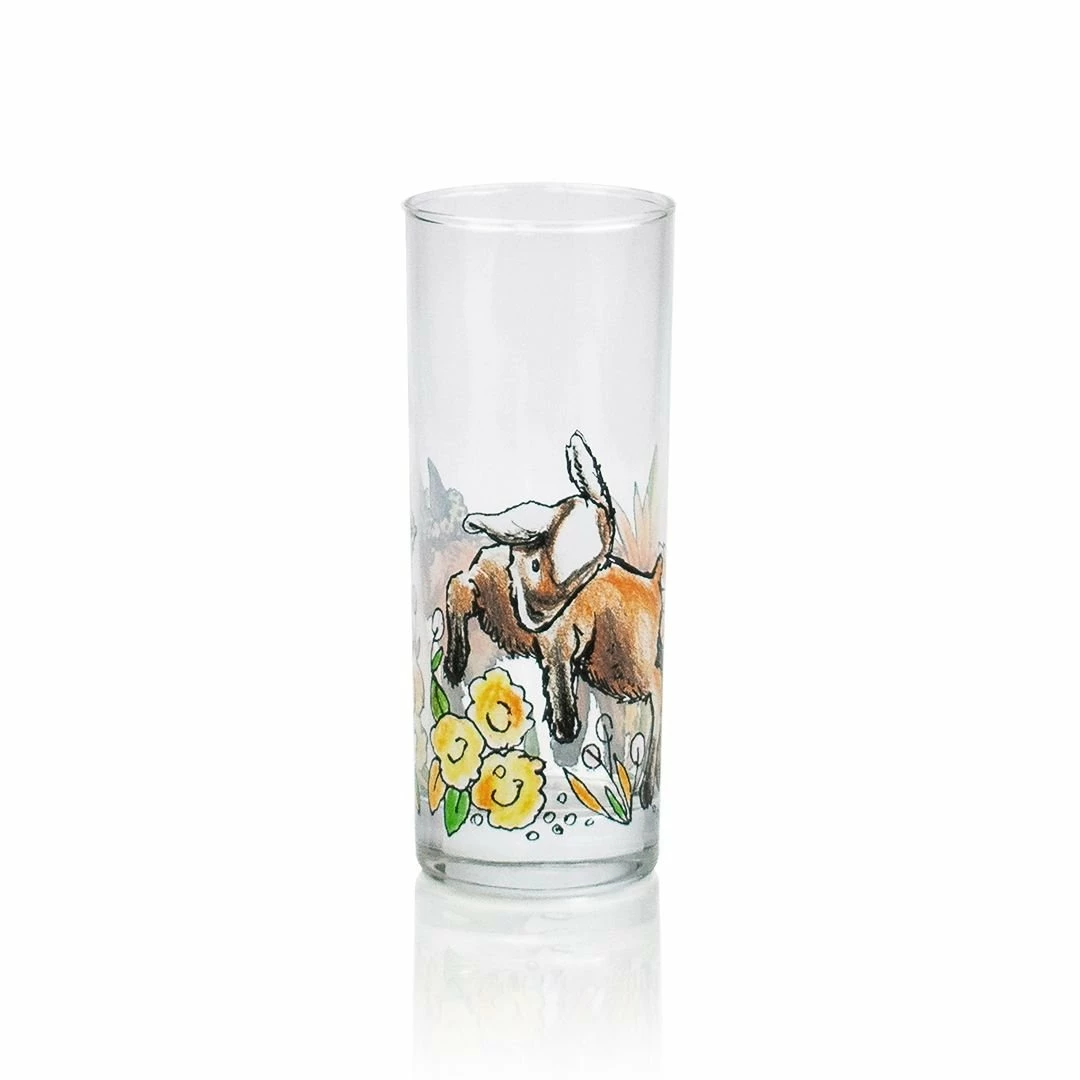 Everything Kitchens Barnyard Baby Animals Drinking Glasses (Set Of 4) | Assorted - Image 4