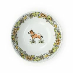 Everything Kitchens Barnyard Baby Animals 7" Salad Bowl | "Hold Your Baby Horses" - Foal