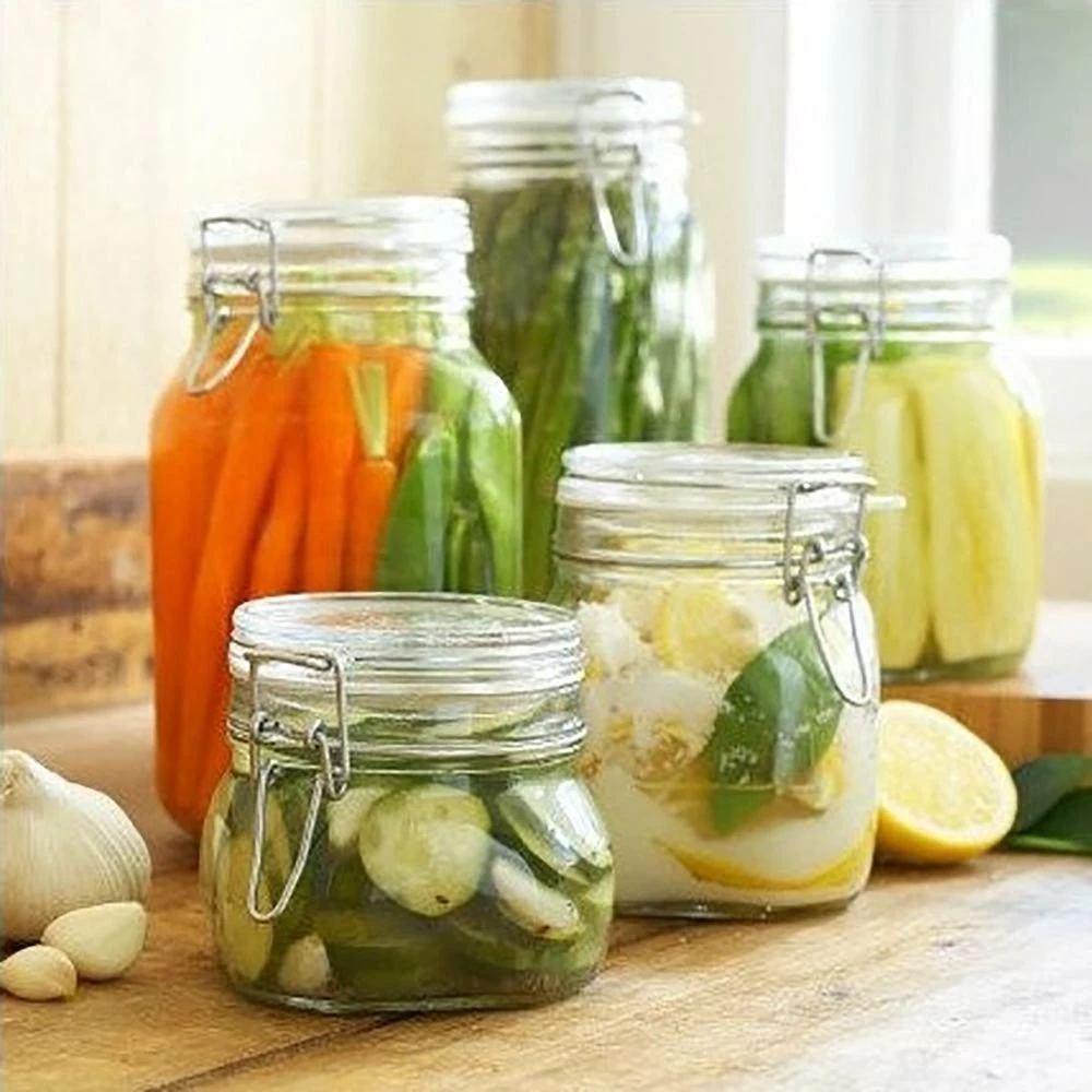 Bormioli Rocco 0.75L Swing Top Fido Canning Jars | 6-pack - Image 3