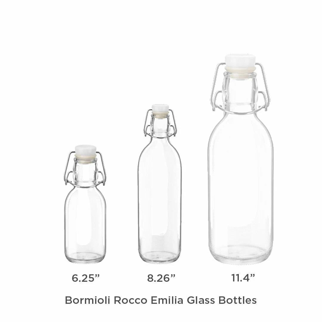 Bormioli Rocco 33.75oz Emilia Glass Bottle - Image 3