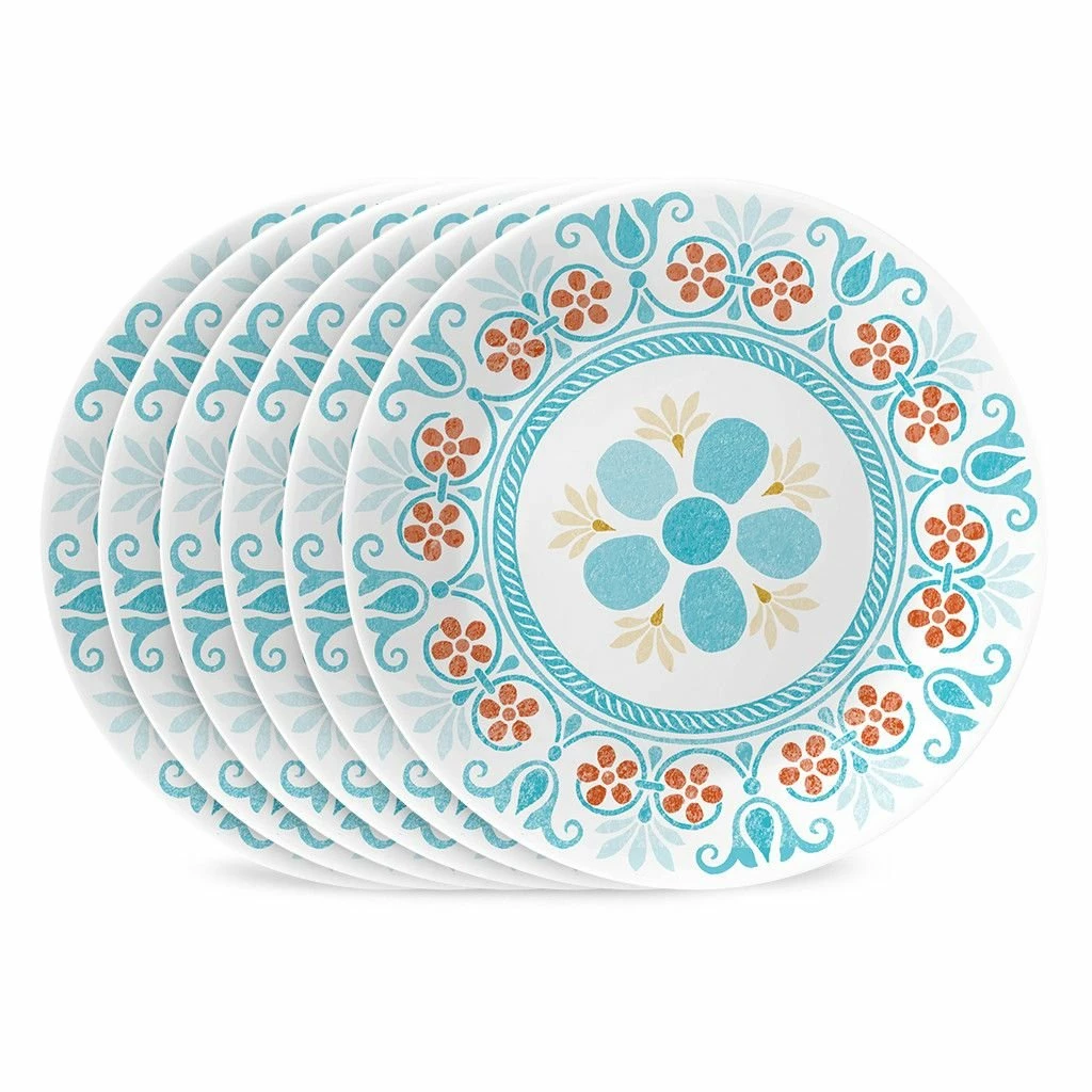 Corelle Appetizer Plates (Set Of 6) | Terracotta Dream