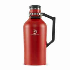 DrinkTanks 128oz Craft Growler | Crimson
