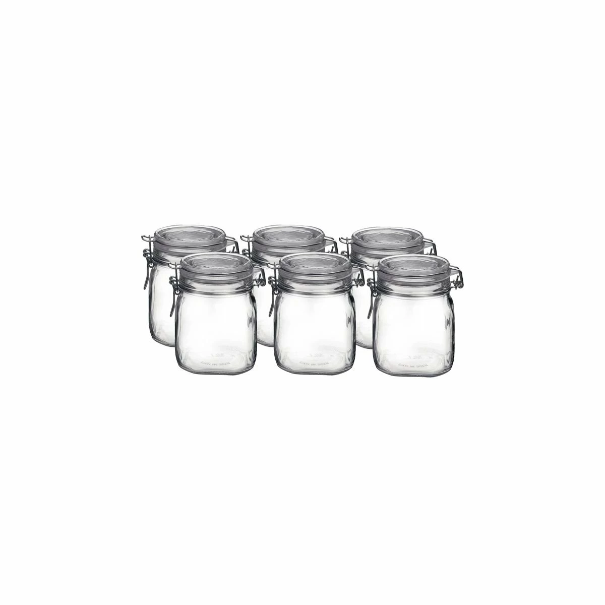 Bormioli Rocco 0.75L Swing Top Fido Canning Jars | 6-pack