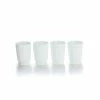 Mosser Glass 4-Piece 6oz Panel Tumbler Set | Milk