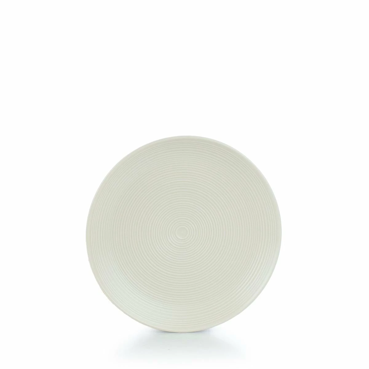 Everything Kitchens Modern Colorful Neutrals - Rippled 8" Side Plates (Set Of 4) - Matte | Beige - Image 2