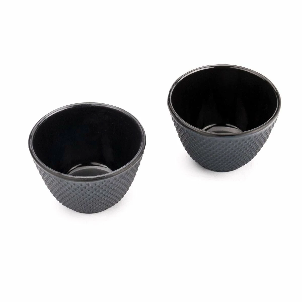 Bredemeijer Xilin Cast Iron Tea Mugs Set Of 2 | Blue - Image 2