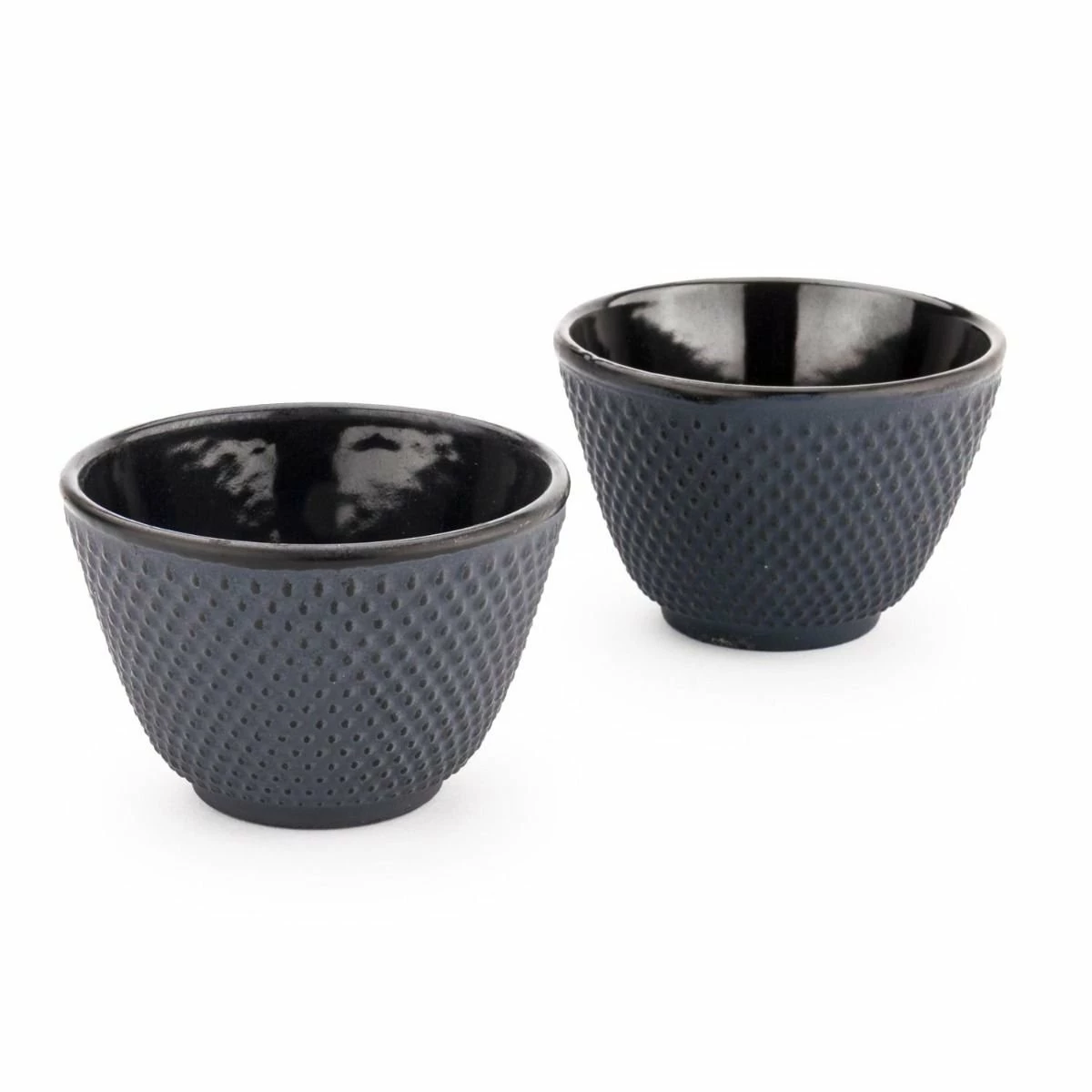 Bredemeijer Xilin Cast Iron Tea Mugs Set Of 2 | Blue - Image 3