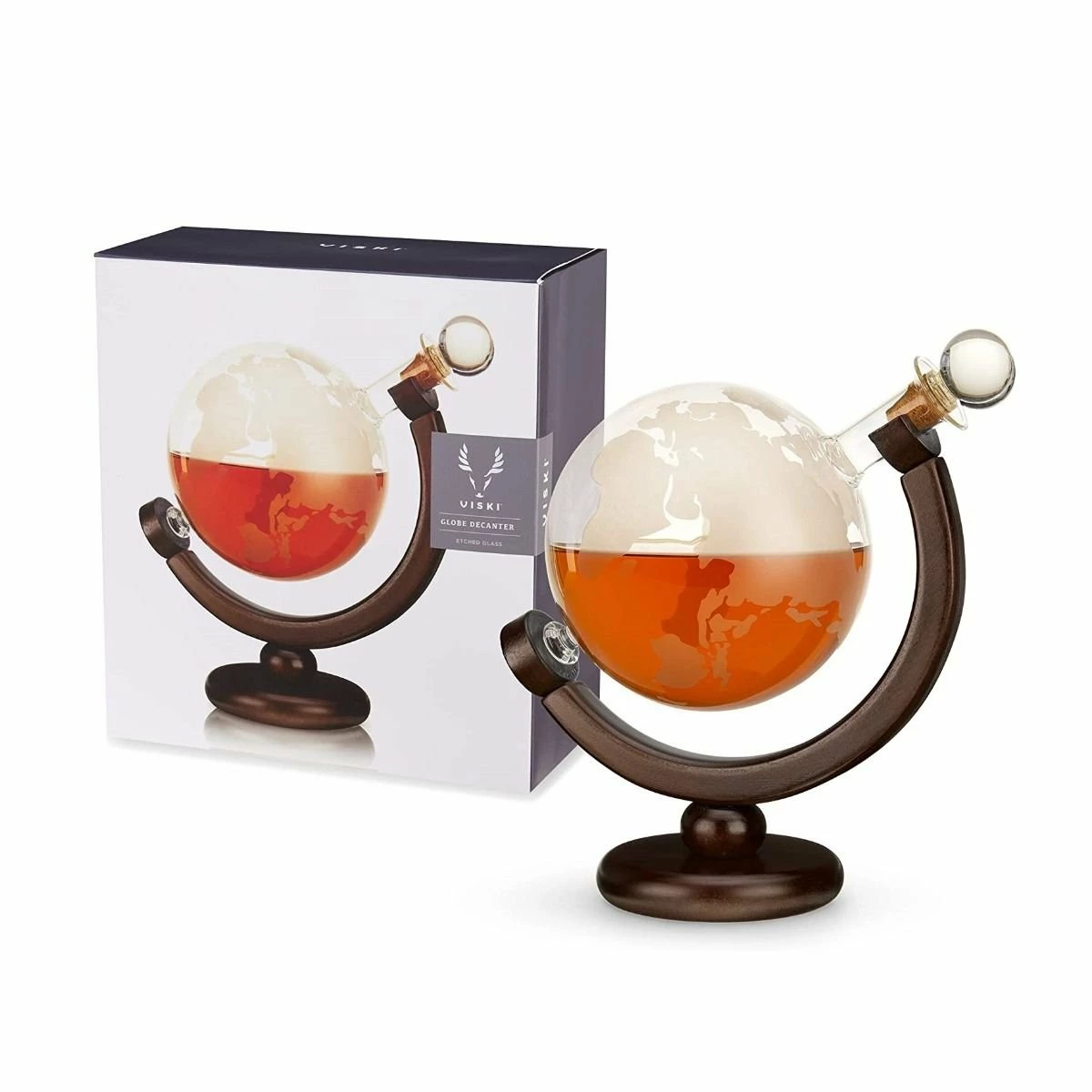 Viski® Globe Liquor Decanter - Image 6