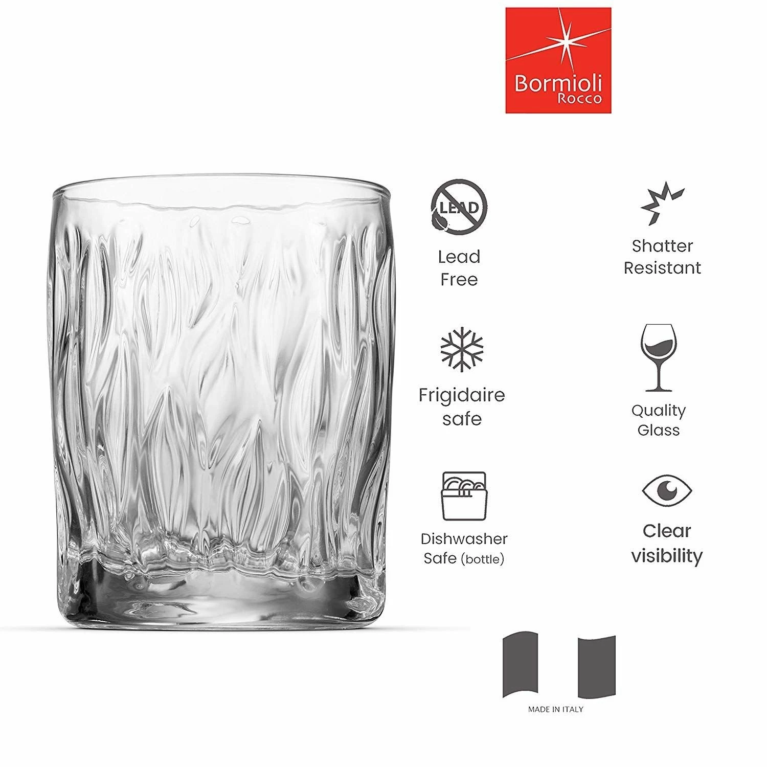 Bormioli Rocco 11.75oz Wind Glass | Set Of 6 - Image 5