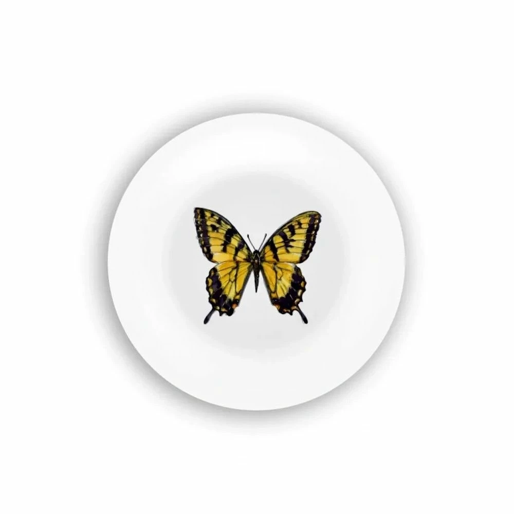 Bamboo Table 4-Piece Plate Gift Set | Butterflies - Image 2