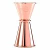 Mercer Barfly 0.5oz X 0.75oz Japanese Style Jigger | Copper Plated