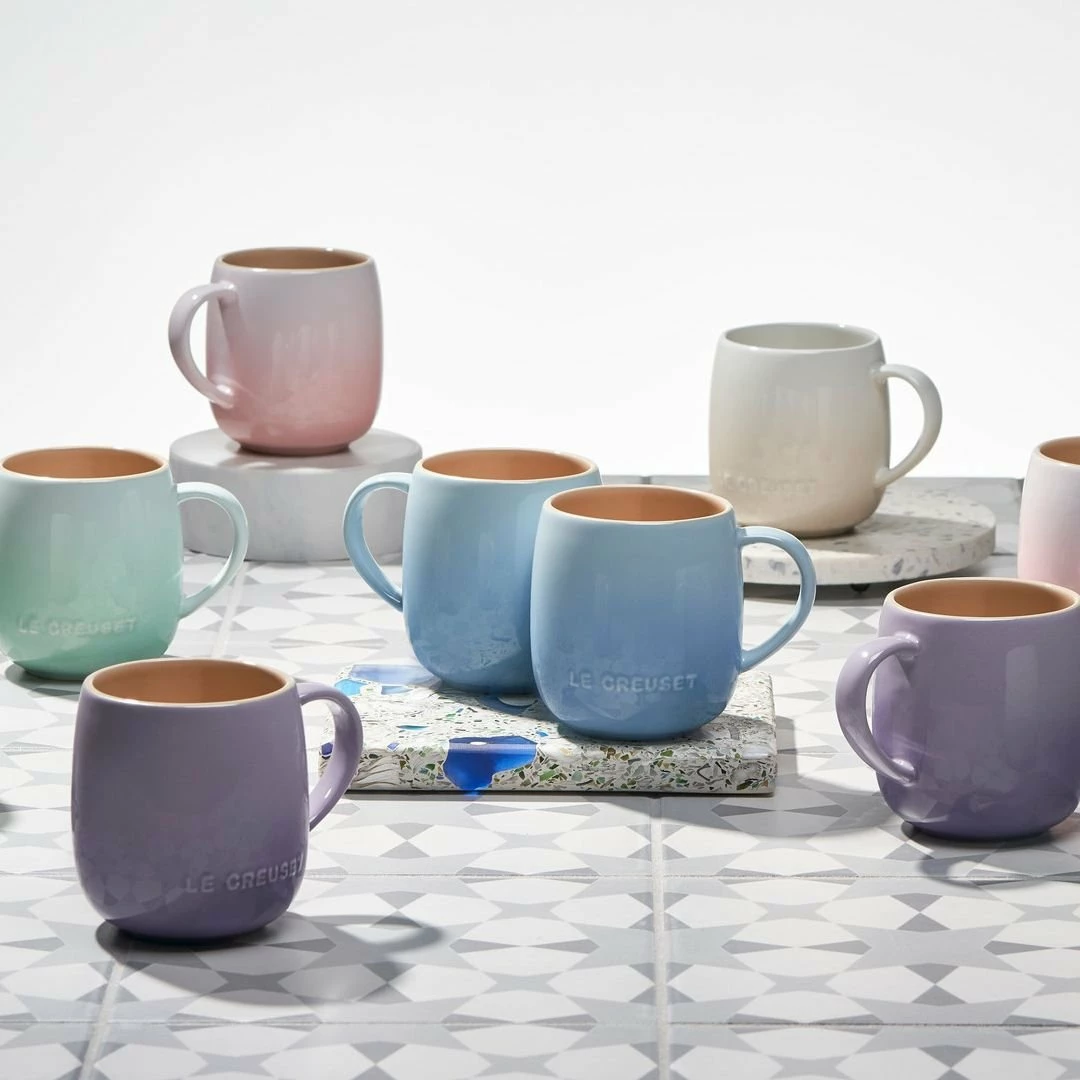 Le Creuset 13oz Heritage Mugs (Set Of 4) | Provence Purple - Image 7