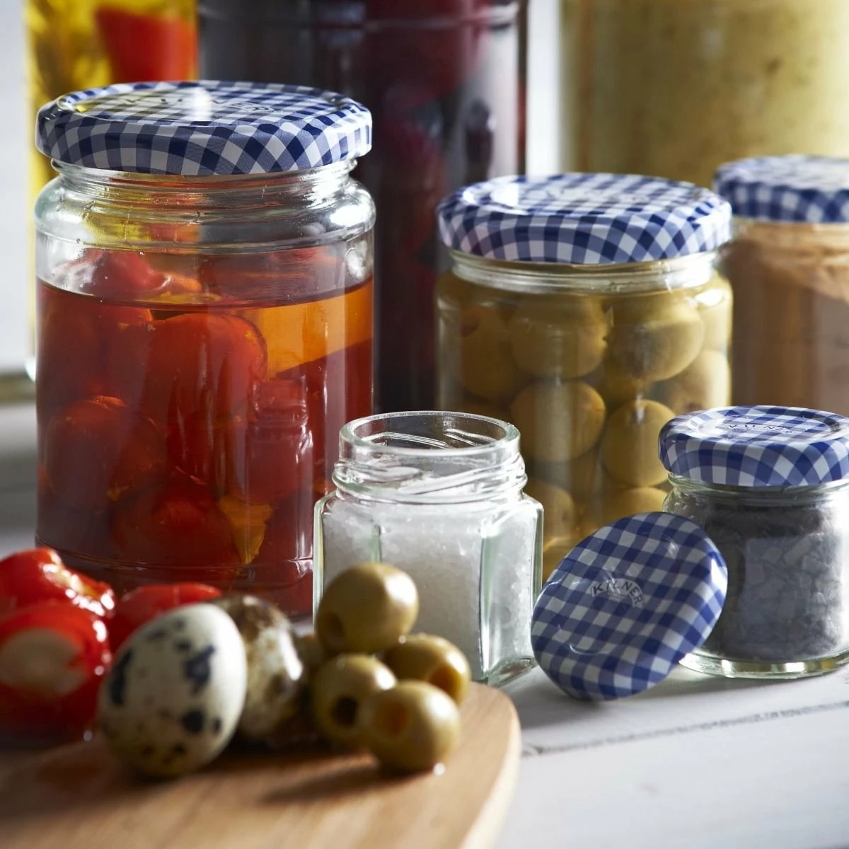Kilner Twist Top Hexagonal Jar (Blue) | 1.6oz - Image 2