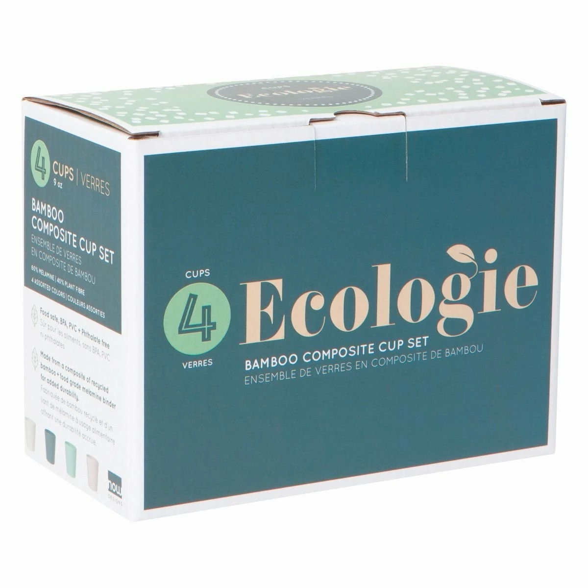 Danica Brands Now Designs By Danica Planta 9oz Cups (Set Of 4) | Tranquil - Image 6