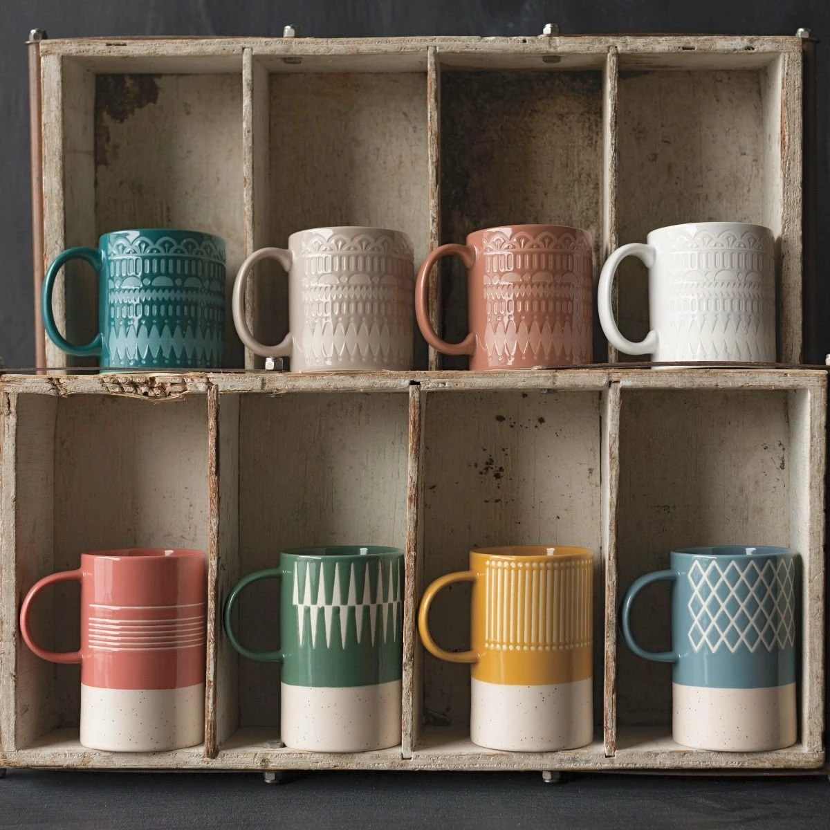 Danica Brands Danica Heirloom 14oz Etch Mug | Jade - Image 2