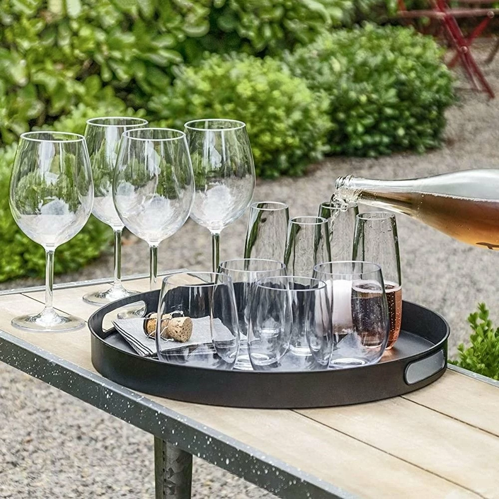 TarHong Montana 10oz Tritan Stemless Flute | Clear - Image 3