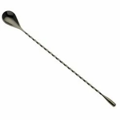Mercer Barfly 11.8" Classic Bar Spoon | Gun Metal Black