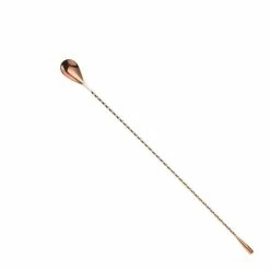Mercer Barfly 15.75" Classic Bar Spoon | Antique Copper
