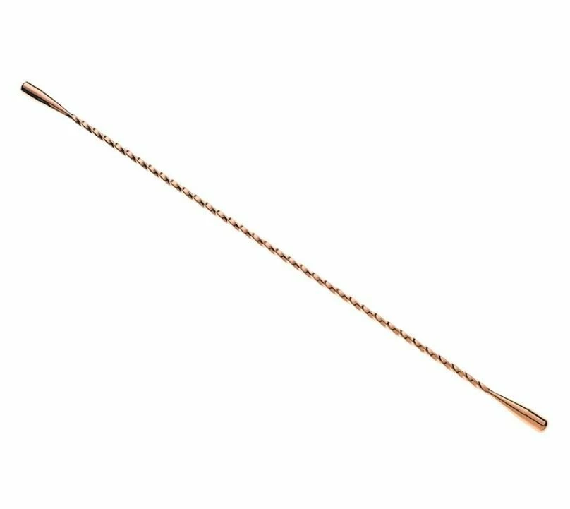 Mercer Barfly 13" Stainless Steel Double Ended Stirrer | Antique Copper