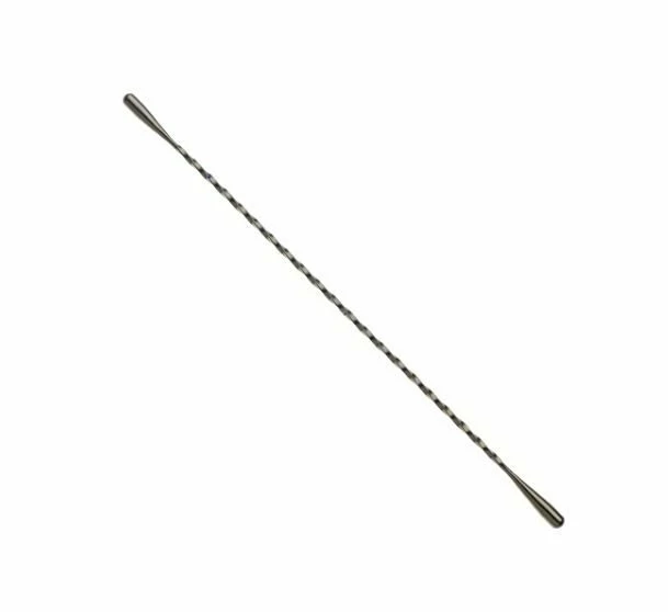 Mercer Barfly 13" Stainless Steel Double Ended Stirrer | Antique Black