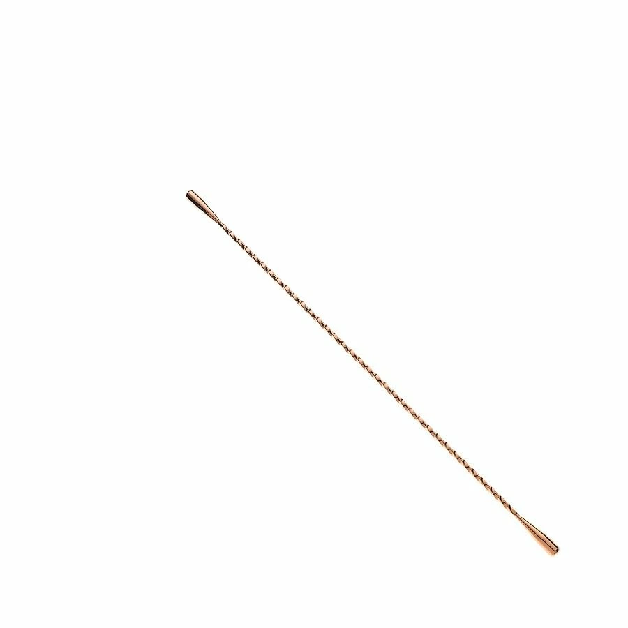 Mercer Barfly 17" Stainless Steel Double Ended Stirrer | Antique Copper