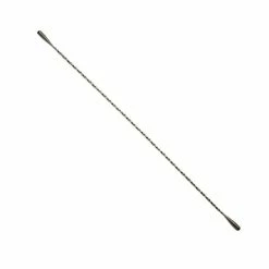 Mercer Barfly 17" Stainless Steel Double Ended Stirrer | Gun Metal Black