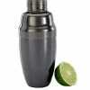 Mercer Barfly 3-Piece Heavy Duty Cocktail Shaker Set | Gun Metal Black