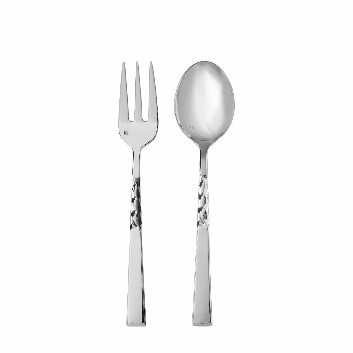 Fortessa Wrought 2-Piece Serving Set | Stainless Steel